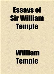 Essays of Sir William Temple,1154697843,9781154697841