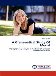 A Grammatical Study of Modal,3845439025,9783845439020