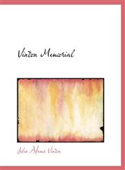 Vinton Memorial,1140138790,9781140138792