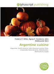 Argentine cuisine,6131708509,9786131708503