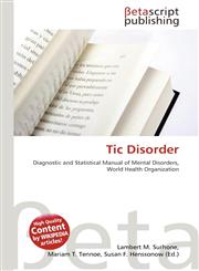 Tic Disorder,6130899440,9786130899448