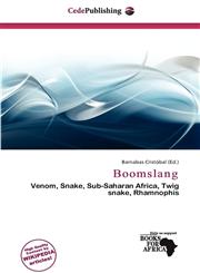 Boomslang,6136556529,9786136556529