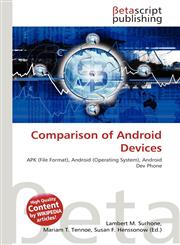 Comparison of Android Devices,6134527262,9786134527262