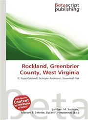 Rockland, Greenbrier County, West Virginia,6136479494,9786136479491