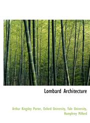 Lombard Architecture,1140594095,9781140594093
