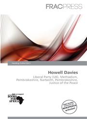 Howell Davies,6200826684,9786200826688