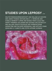 Studies Upon Leprosy,1234085585,9781234085582