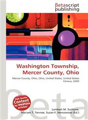 Washington Township, Mercer County, Ohio,6134468517,9786134468510