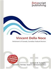 Vincent Della Noce,6135044176,9786135044171
