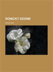 Ronicky Doone,1153684896,9781153684897