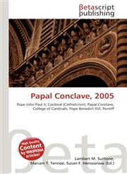 Papal Conclave, 2005,6130435762,9786130435769