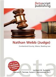 Nathan Webb (Judge),6135335588,9786135335583
