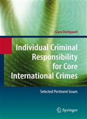 Individual Criminal Responsibility for Core International Crimes Selected Pertinent Issues,3540787801,9783540787808