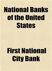 National Banks of the United States,1151749737,9781151749734