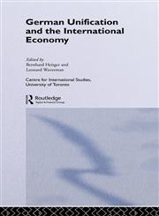 German Unification and the International Economy,0415082161,9780415082167