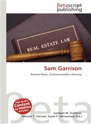 Sam Garrison,6135101811,9786135101812