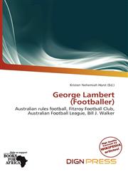 George Lambert (Footballer),620086392X,9786200863928