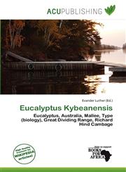 Eucalyptus Kybeanensis,6139786614,9786139786619