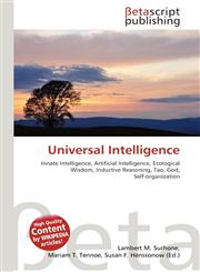 Universal Intelligence,6134850187,9786134850186