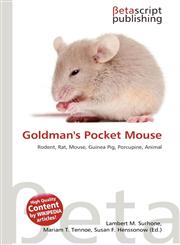 Goldman's Pocket Mouse,6135390597,9786135390599