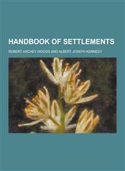 Handbook of Settlements,1230313435,9781230313436