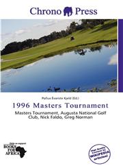 1996 Masters Tournament,6137256065,9786137256060