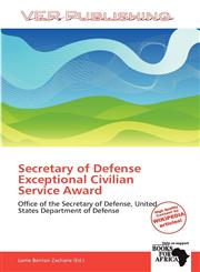 Secretary of Defense Exceptional Civilian Service Award,6137909492,9786137909492