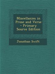 Miscellanies in Prose and Verse - Primary Source Edition,1294311816,9781294311812