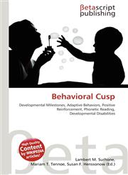 Behavioral Cusp,613136317X,9786131363177