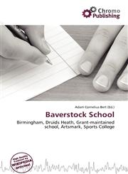 Baverstock School,6136959453,9786136959450