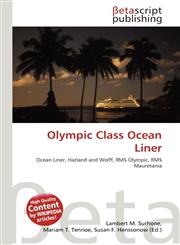 Olympic Class Ocean Liner,6135071483,9786135071481