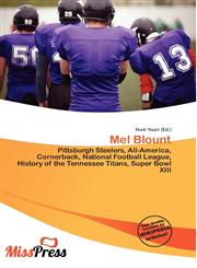 Mel Blount,613490323X,9786134903233