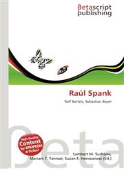 Raúl Spank,613549726X,9786135497267
