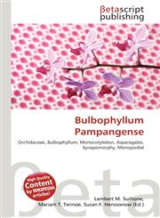Bulbophyllum Pampangense,6136293870,9786136293875
