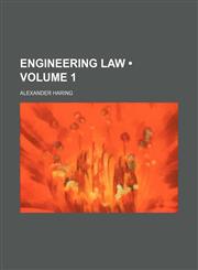 Engineering Law (Volume 1),1154051463,9781154051469