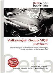 Volkswagen Group MQB Platform,6131041555,9786131041556