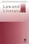 Law and Literature,1405119306,9781405119306