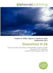 Dewoitine D.26,6134345318,9786134345316