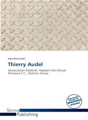 Thierry Audel,6201637893,9786201637894