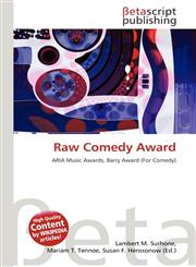 Raw Comedy Award,6135140590,9786135140590