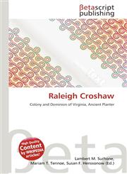 Raleigh Croshaw,6133236000,9786133236004