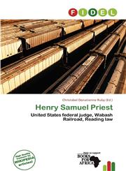 Henry Samuel Priest,6138269306,9786138269304