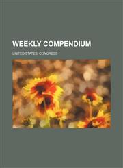 Weekly compendium,1130856038,9781130856033