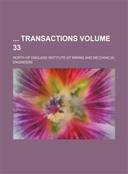 Transactions Volume 33,1130696936,9781130696936