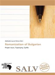 Romanization of Bulgarian,6139074835,9786139074839