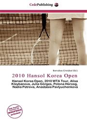 2010 Hansol Korea Open,6136548445,9786136548449