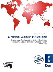 Greece-Japan Relations,6200147264,9786200147264