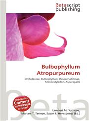 Bulbophyllum Atropurpureum,6136164345,9786136164342