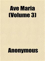 Ave Maria (Volume 3),1151905712,9781151905710