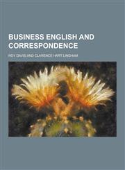 Business English and Correspondence,1230258914,9781230258911